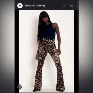 BlackMilk Velvet flare pants